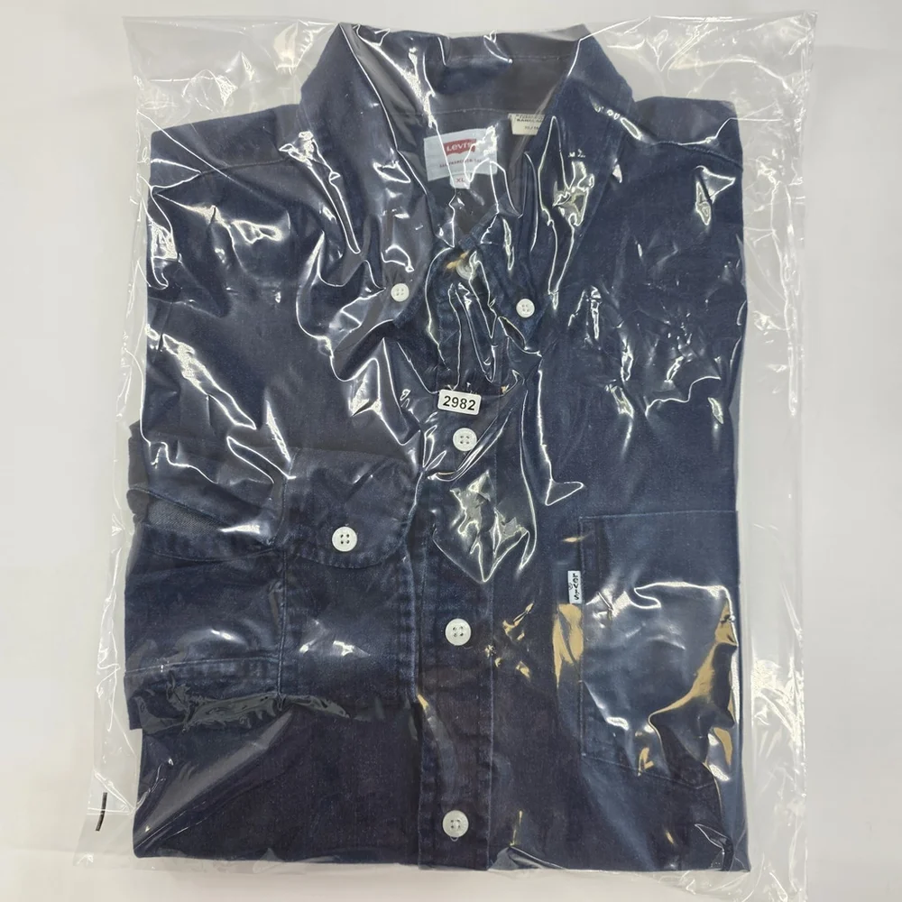 Americana Workwear Levi’s Denim Shirt Men’s XL Indigo Button-Down Casual - Picture 11 of 11